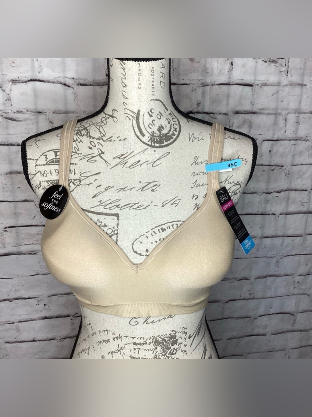 NEW Bali 3463 Cool Comfort Wireless Bra